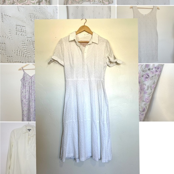 *Rare* Gal Meets Glam Cotton Eyelet Dress - Picture 2 of 8